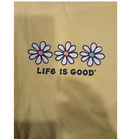 NWT Life Is Good Dog Dress New Yellow Flower Size XL - Picture 2 of 4